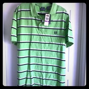 Chaps Men’s Striped Collared Shirt